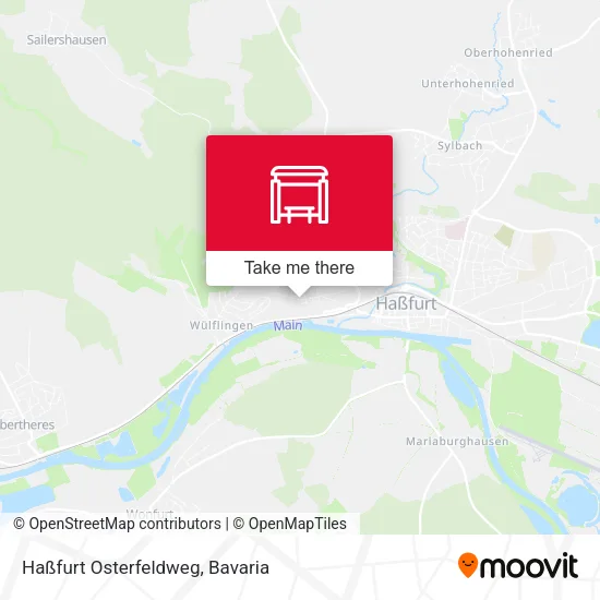 Карта Haßfurt Osterfeldweg