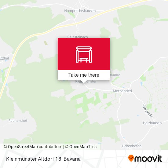 Kleinmünster Altdorf 18 map