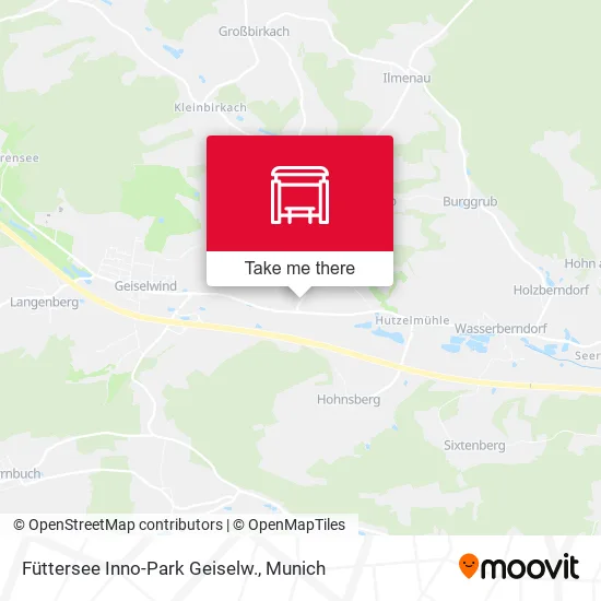 Карта Füttersee Inno-Park Geiselw.