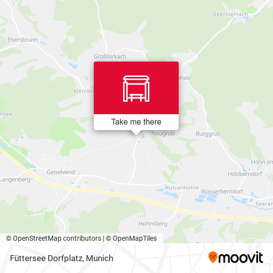 Füttersee Dorfplatz map