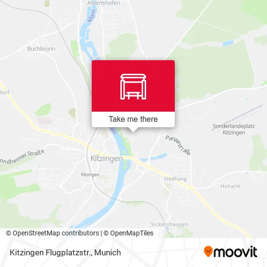 Карта Kitzingen Flugplatzstr.