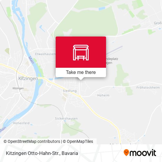 Kitzingen Otto-Hahn-Str. map