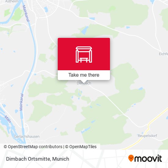 Карта Dimbach Ortsmitte