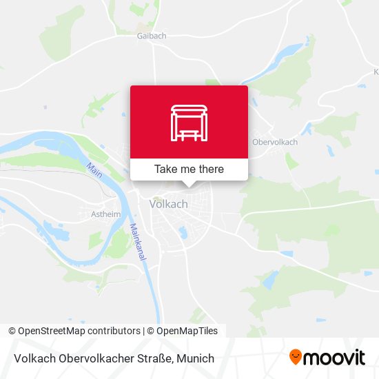 Volkach Obervolkacher Straße map