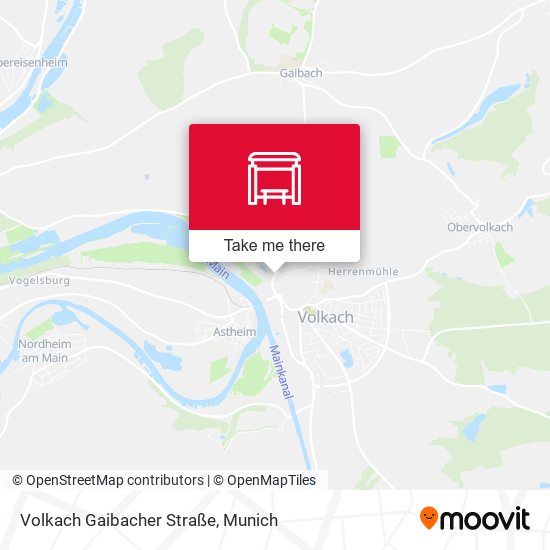 Volkach Gaibacher Straße map