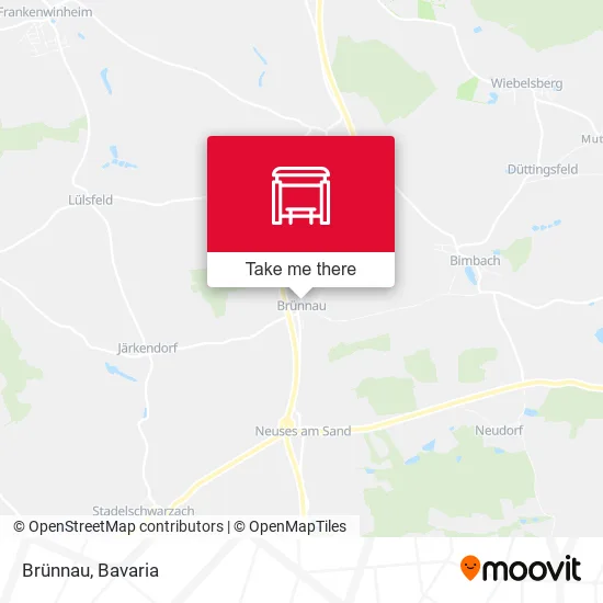 Карта Brünnau