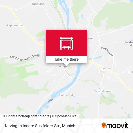Kitzingen Innere Sulzfelder Str. map