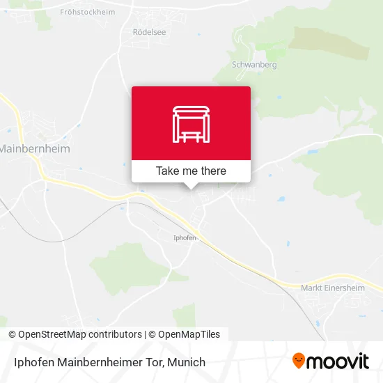 Карта Iphofen Mainbernheimer Tor