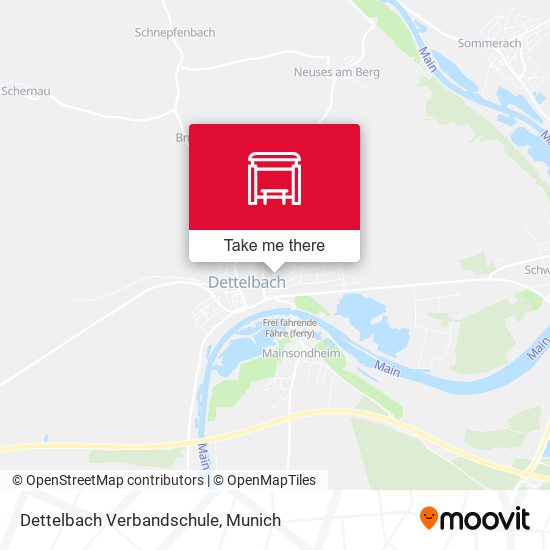 Dettelbach Verbandschule map