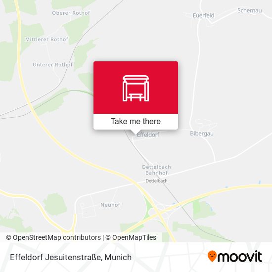 Effeldorf Jesuitenstraße map