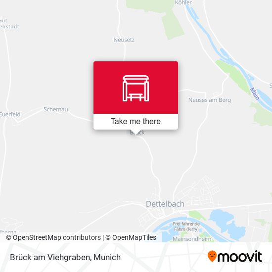 Brück am Viehgraben map