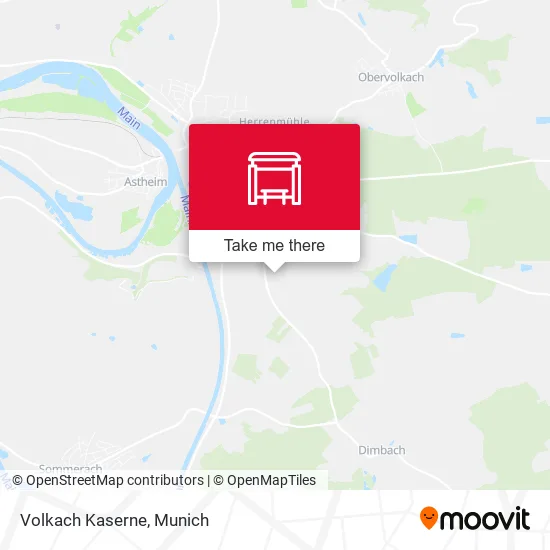 Карта Volkach Kaserne