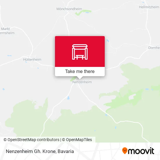 Карта Nenzenheim Gh. Krone