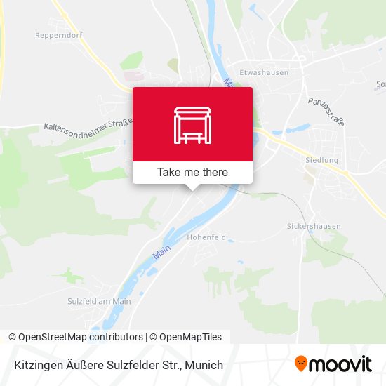 Kitzingen Äußere Sulzfelder Str. map