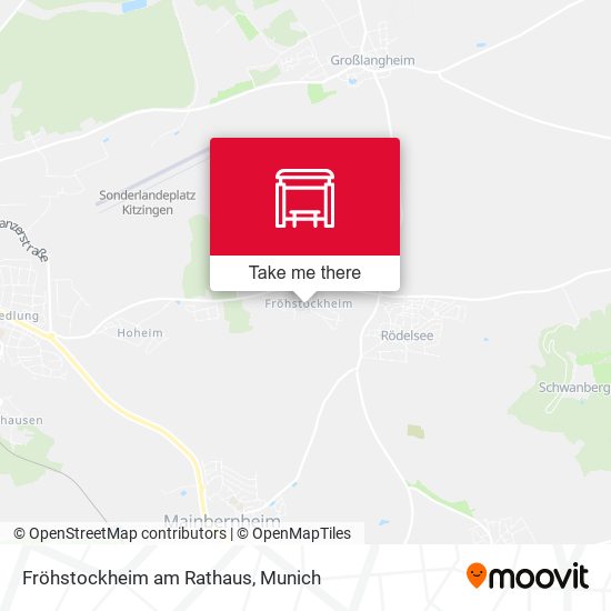 Fröhstockheim am Rathaus map
