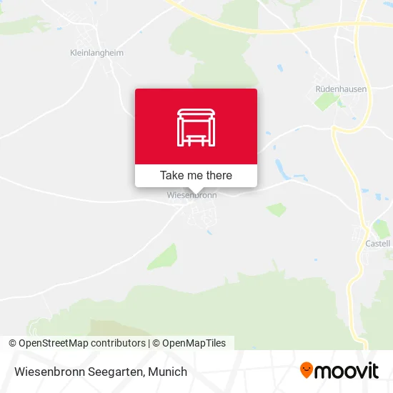 Карта Wiesenbronn Seegarten