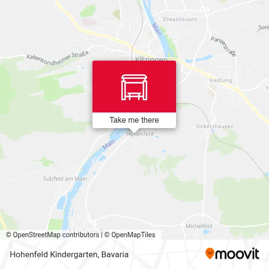 Hohenfeld Kindergarten map
