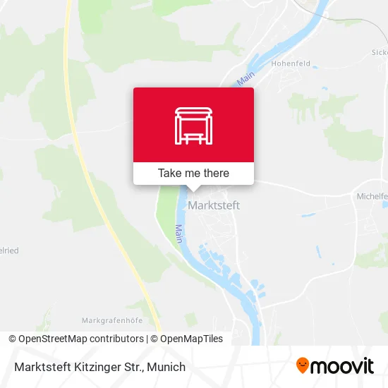 Карта Marktsteft Kitzinger Str.