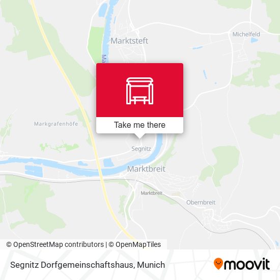 Segnitz Dorfgemeinschaftshaus map