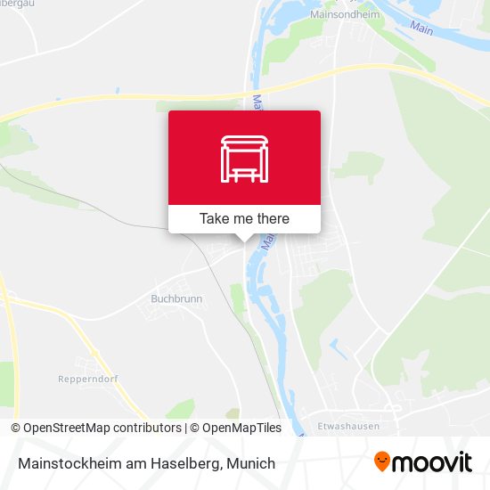Mainstockheim am Haselberg map