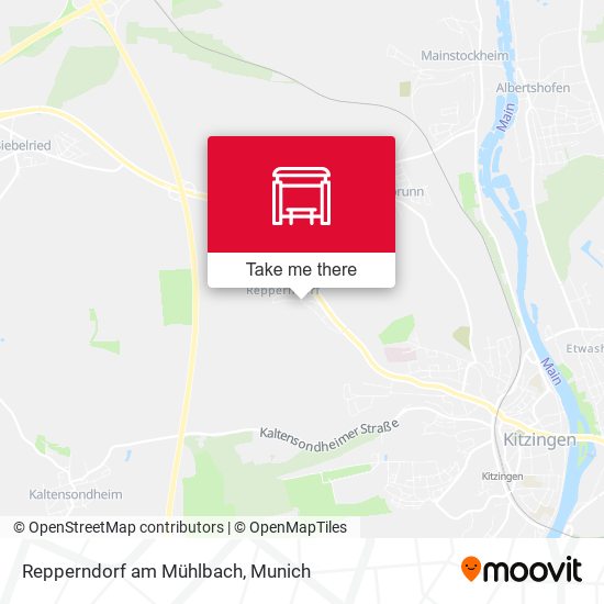 Repperndorf am Mühlbach map