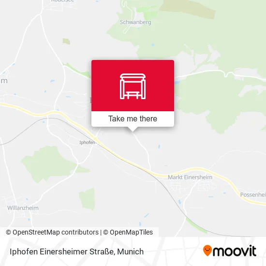 Карта Iphofen Einersheimer Straße