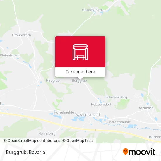 Карта Burggrub