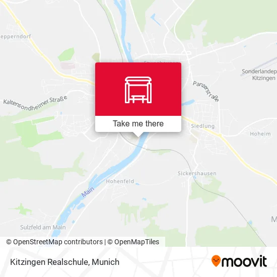 Карта Kitzingen Realschule