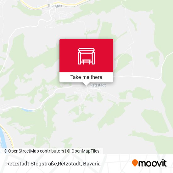 Retzstadt Stegstraße,Retzstadt map