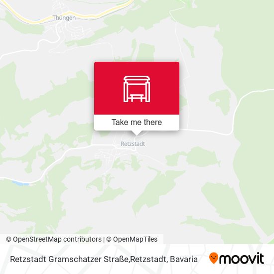 Retzstadt Gramschatzer Straße,Retzstadt map