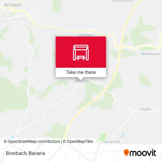 Карта Binsbach