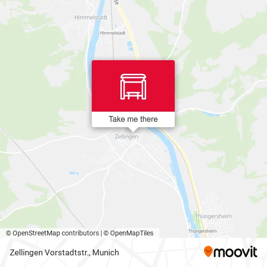 Карта Zellingen Vorstadtstr.