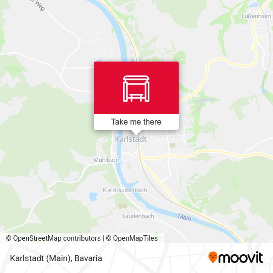 Карта Karlstadt (Main)