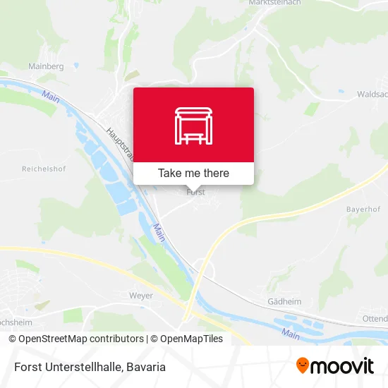 Карта Forst Unterstellhalle