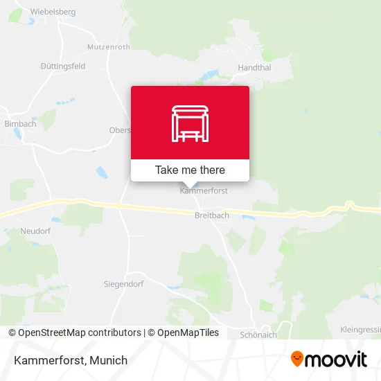 Карта Kammerforst