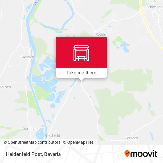 Карта Heidenfeld Post
