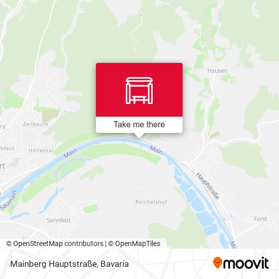 Mainberg Hauptstraße map