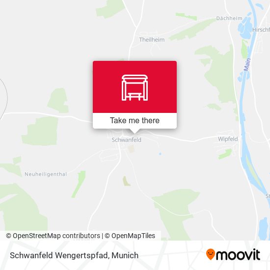 Schwanfeld Wengertspfad map