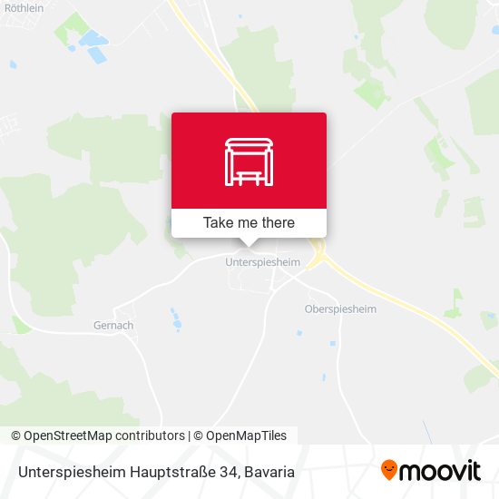Unterspiesheim Hauptstraße 34 map
