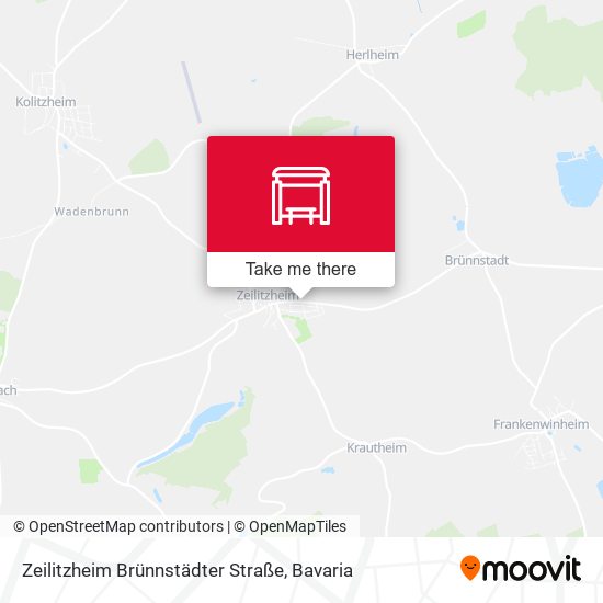 Zeilitzheim Brünnstädter Straße map