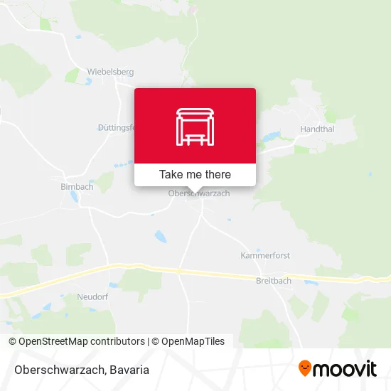 Карта Oberschwarzach
