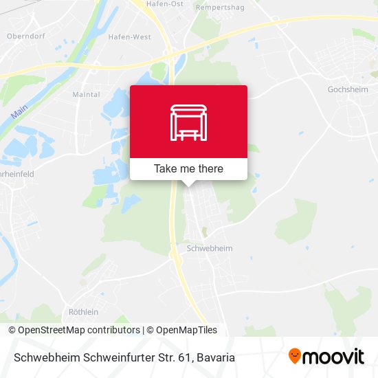 Schwebheim Schweinfurter Str. 61 map