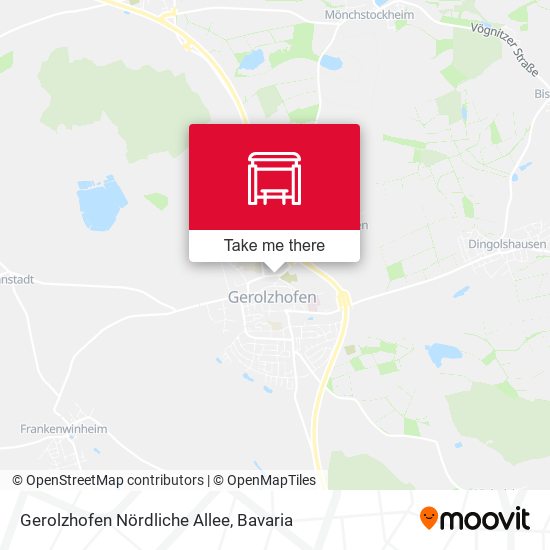Gerolzhofen Nördliche Allee map