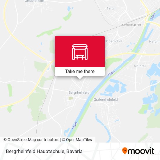 Bergrheinfeld Hauptschule map