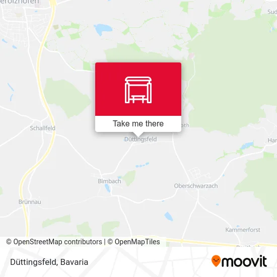 Карта Düttingsfeld