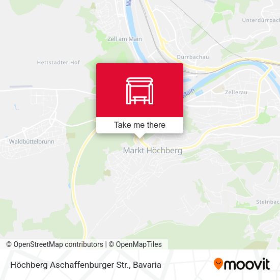 Höchberg Aschaffenburger Str. map