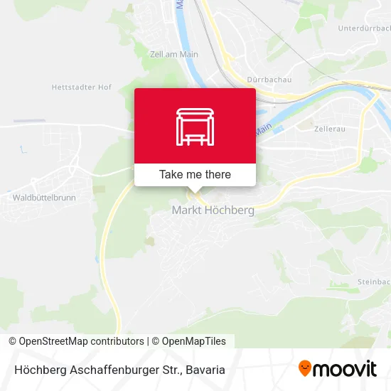 Карта Höchberg Aschaffenburger Str.