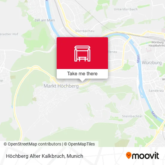Карта Höchberg Alter Kalkbruch