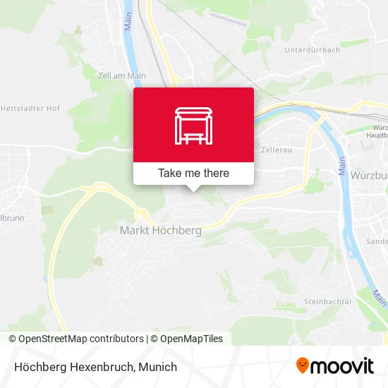 Карта Höchberg Hexenbruch