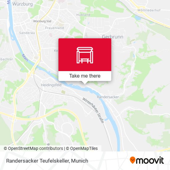Randersacker Teufelskeller map